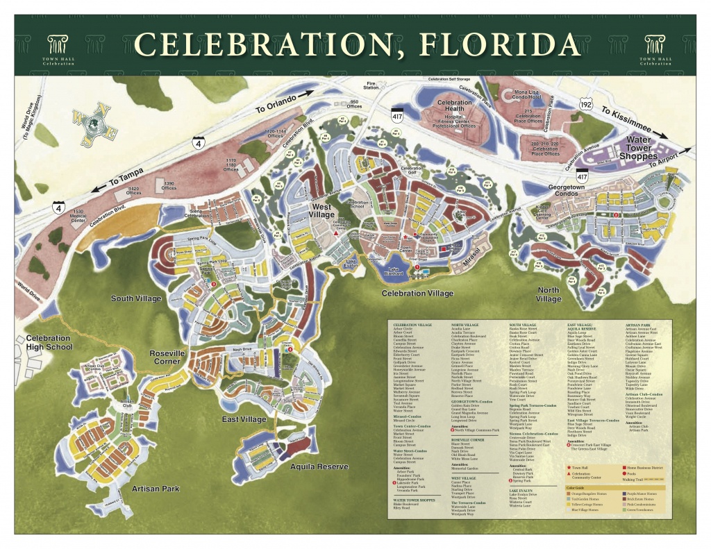 Celebration, Fl Real Estate - Mls Listings Florida Map