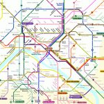 Central Paris Metro Map   About France   Map Of Paris Metro Printable