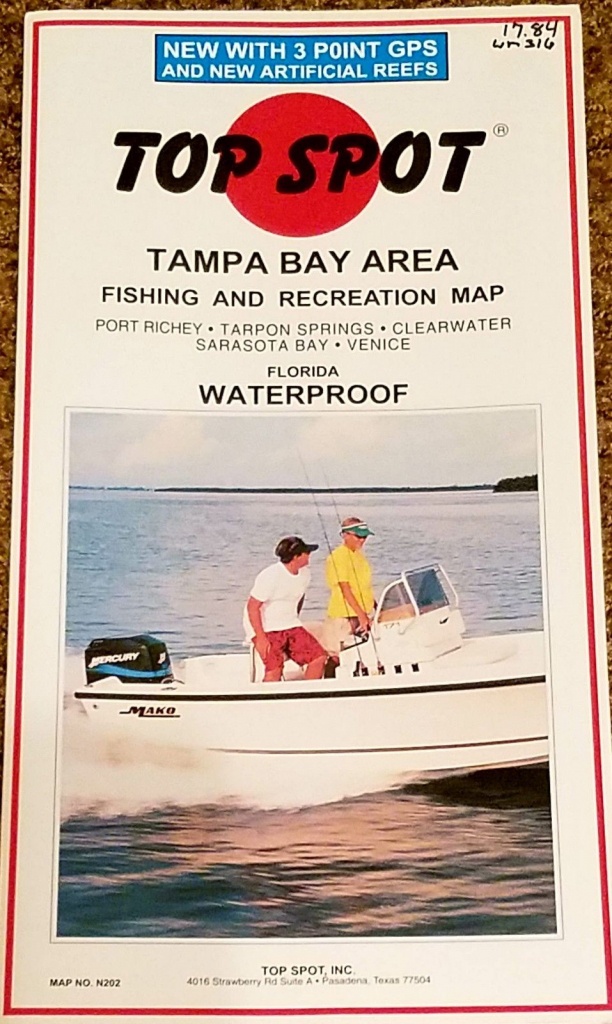 Charts And Maps 179987: Top Spot Map N202 Tampa Bay Area Fishing And - Top Spot Fishing Maps Florida