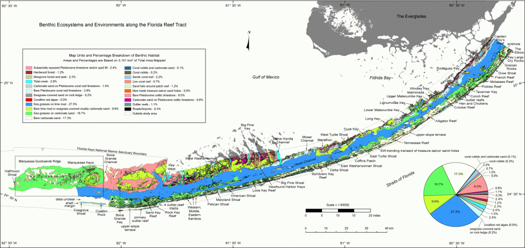 Charts And Maps Florida Keys - Florida Go Fishing - Map Of Lower Florida Keys