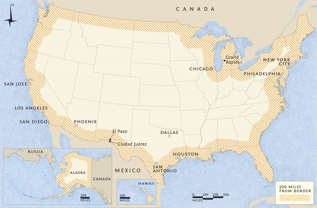 Checkpoint Nation - Immigration Checkpoints In Texas Map