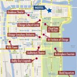 Chicago Tourist Walking Map | Leancy Travel   Chicago Tourist Map Printable