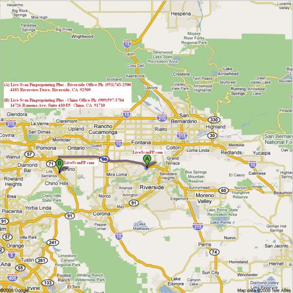 Chino California Map And Travel Information | Download Free Chino - Chino California Map