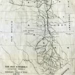 Chisholm Trail   Wikipedia   Adobe Walls Texas Map