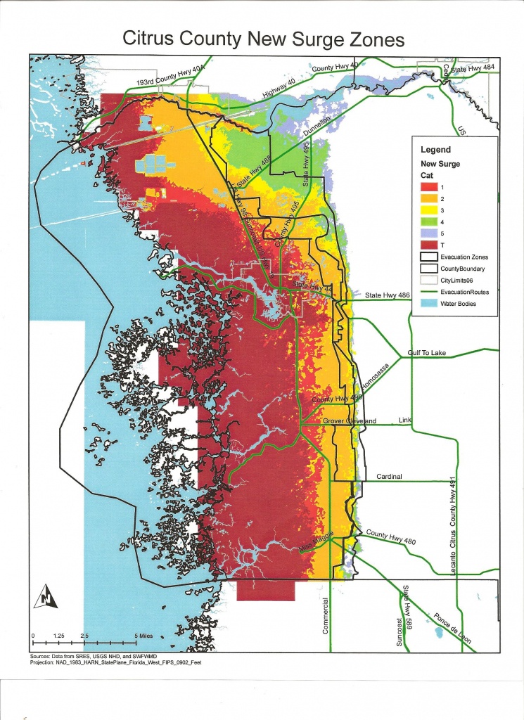 Citrus County Flood Zone Map