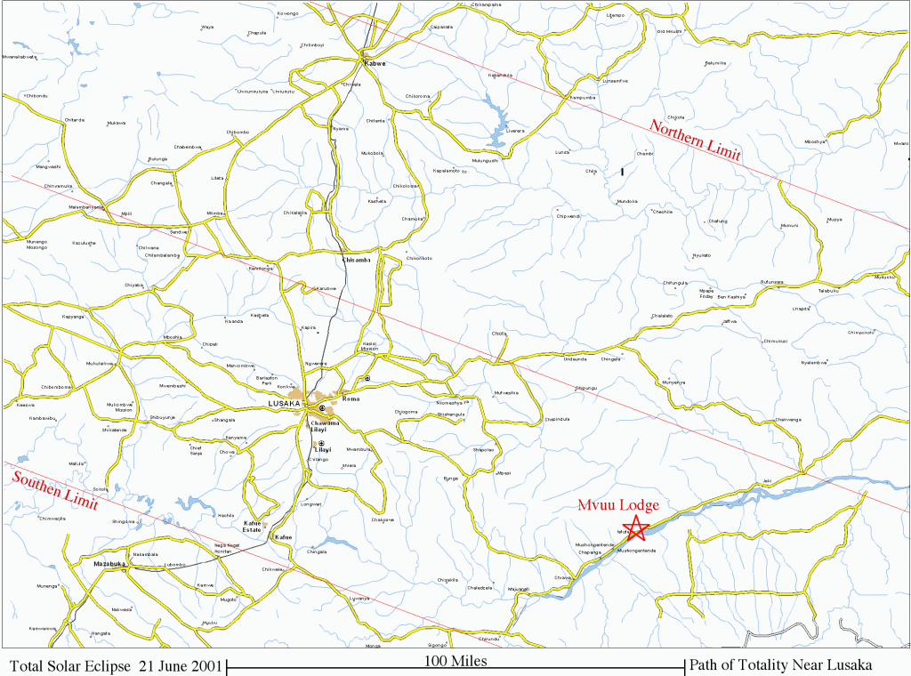 City Map Of Lusaka | City Maps - Printable Map Of Lusaka