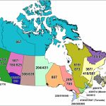 Cna  Canadian Area Code Maps   Printable Map Of Western Canada