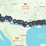 Coast To Coast Road Trip: The Best Of Everything Along I 10   California Roadside Attractions Map