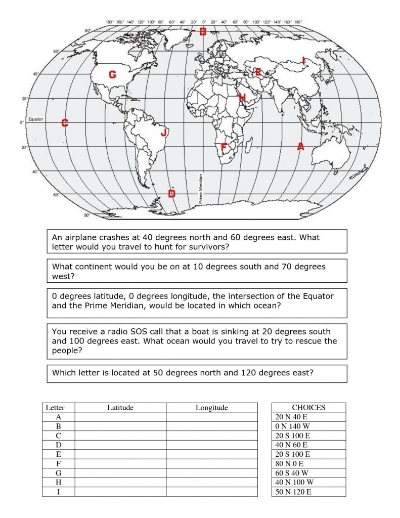 Collection Of Map Skills Worksheets Middle School | Download Them - Map Reading Quiz Printable