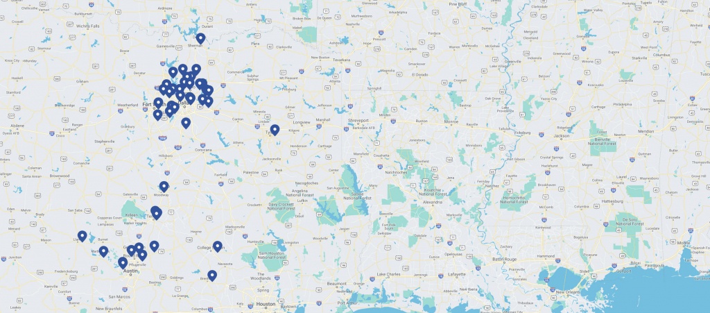 Community Health Needs Assessments | Baylor Scott &amp;amp; White Health - Baylor Hospital Dallas Texas Map