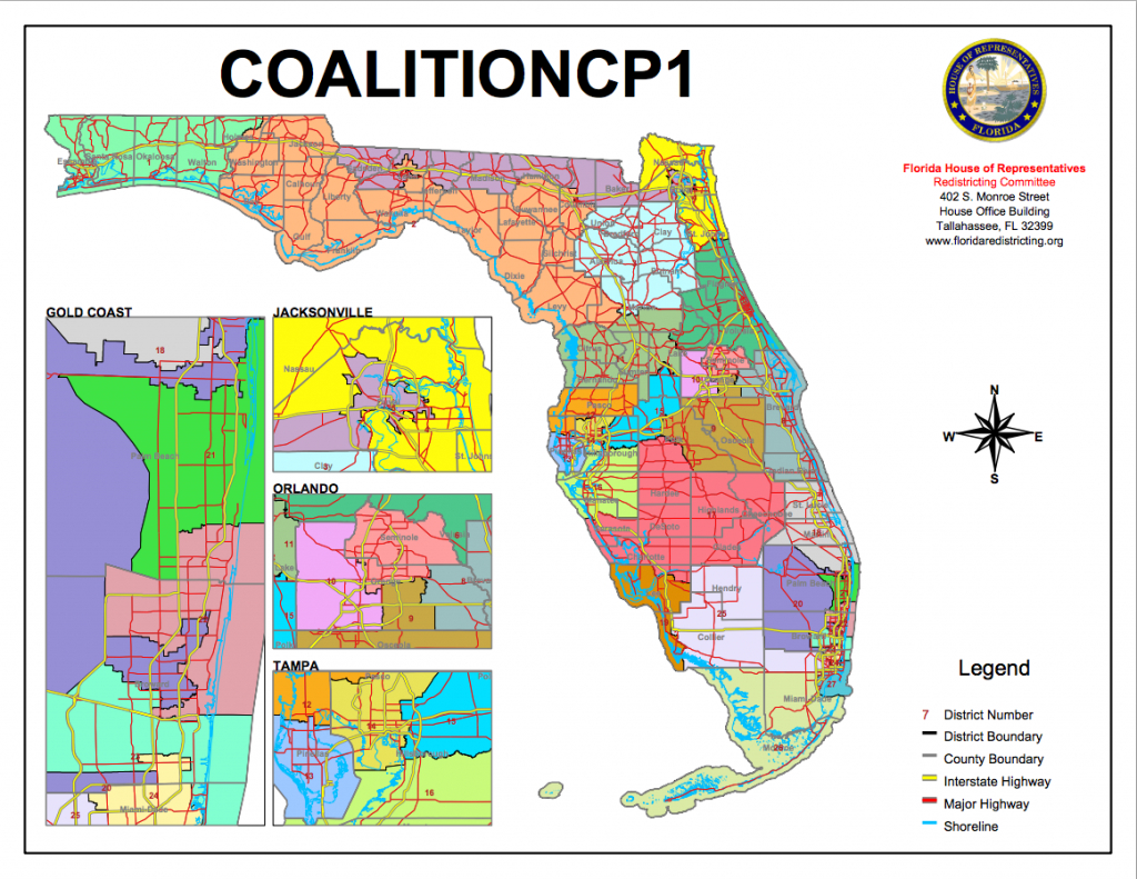Congressional Districts Drawnvoting-Rights Groups Go To Florida - Florida Voting Districts Map