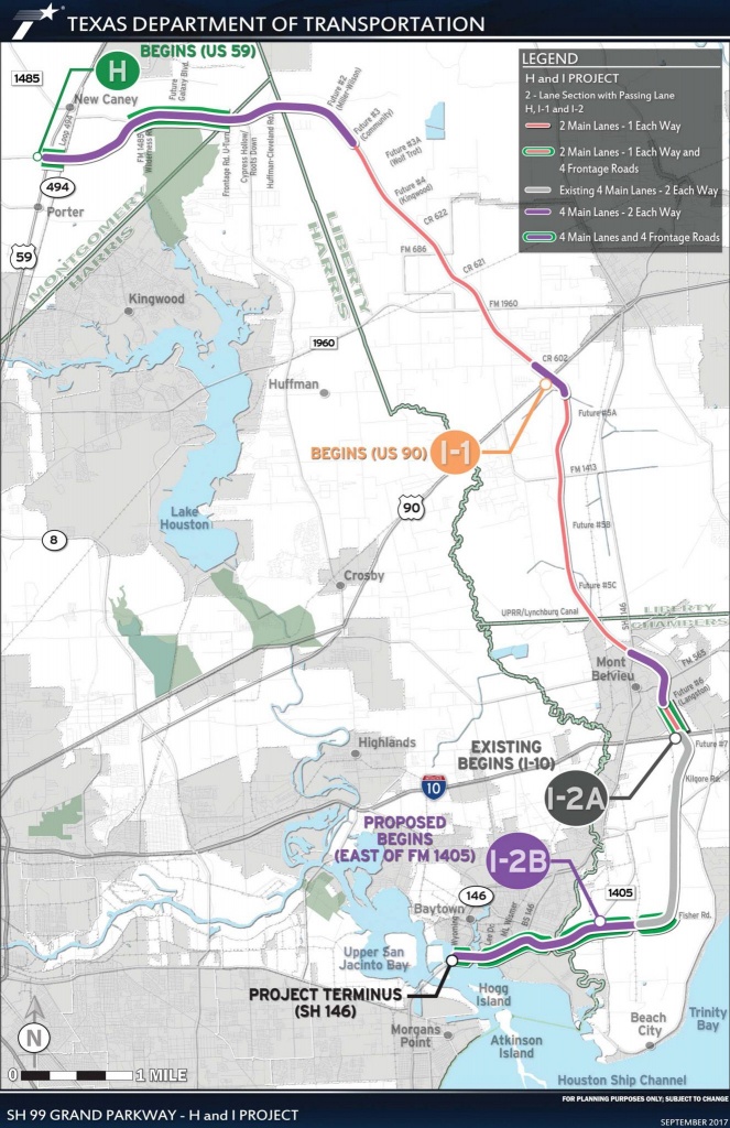 Construction On The Grand Parkway In New Caney, Baytown To Begin - New Caney Texas Map