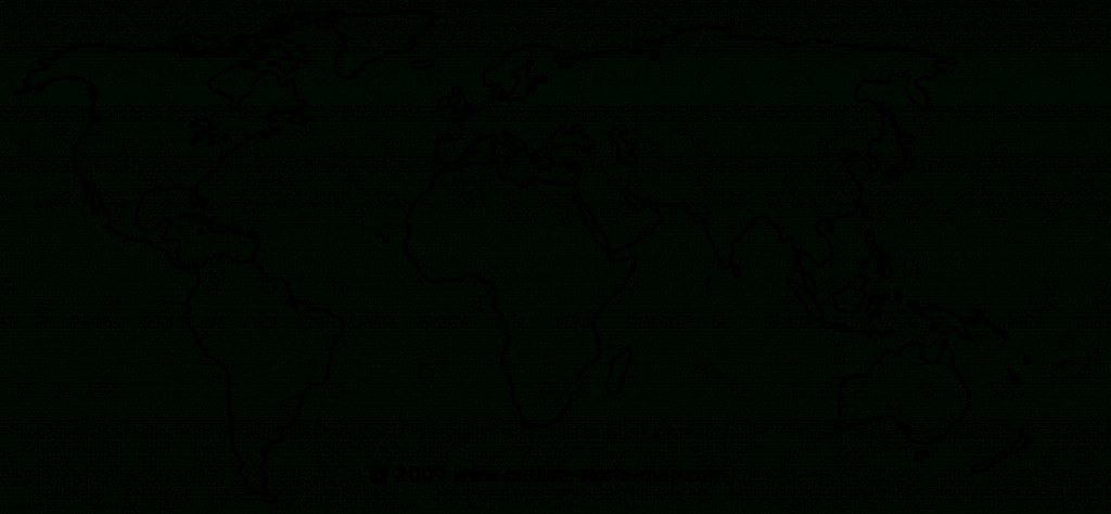 Continent Map Outline - Koman.mouldings.co - Map Of Continents And Oceans Printable