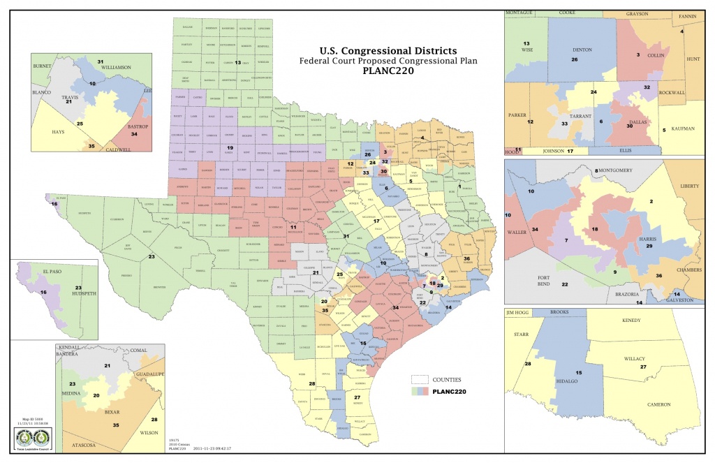 Could A San Antonio Federal Panel Resolve Texas&amp;#039; Redistricting Issue - Texas State District Map