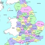 Counties And County Towns | Geo   Maps   England In 2019 | England   Printable Map Of England And Scotland