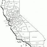 Counties Of California Map And Travel Information | Download Free   Free California Map