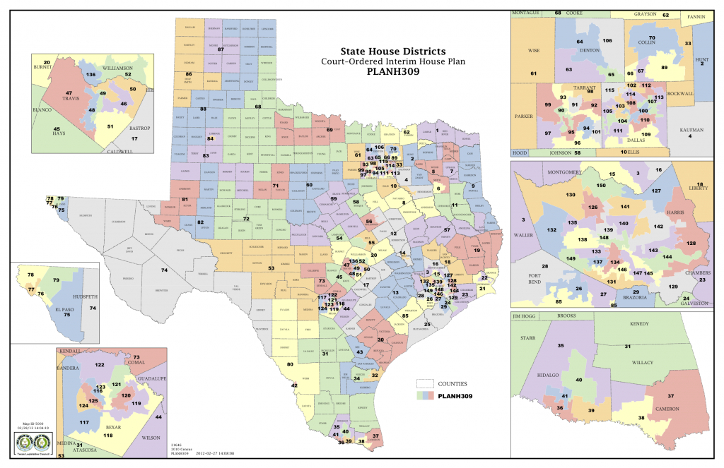 Court Delivers Election Maps For Texas House, Congress | The Texas - Texas Congressional Map