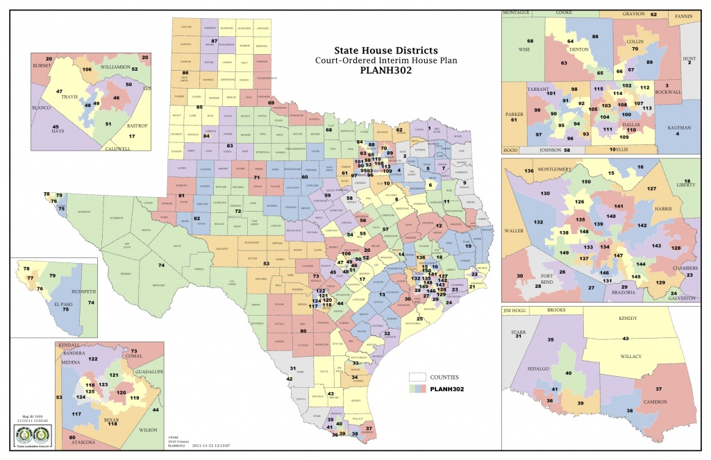 Court Increases Minority Districts In Texas Legislature | The Texas - Texas State Representatives District Map
