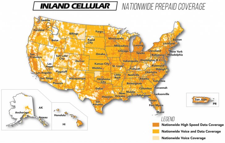 Cell Coverage Map Texas
