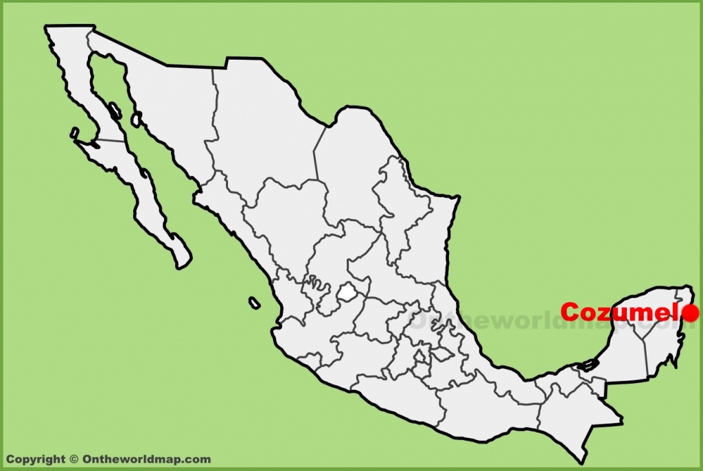Cozumel Maps | Mexico | Maps Of Cozumel - Printable Map Of Cozumel Mexico