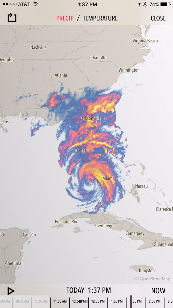 Florida Weather Map Today