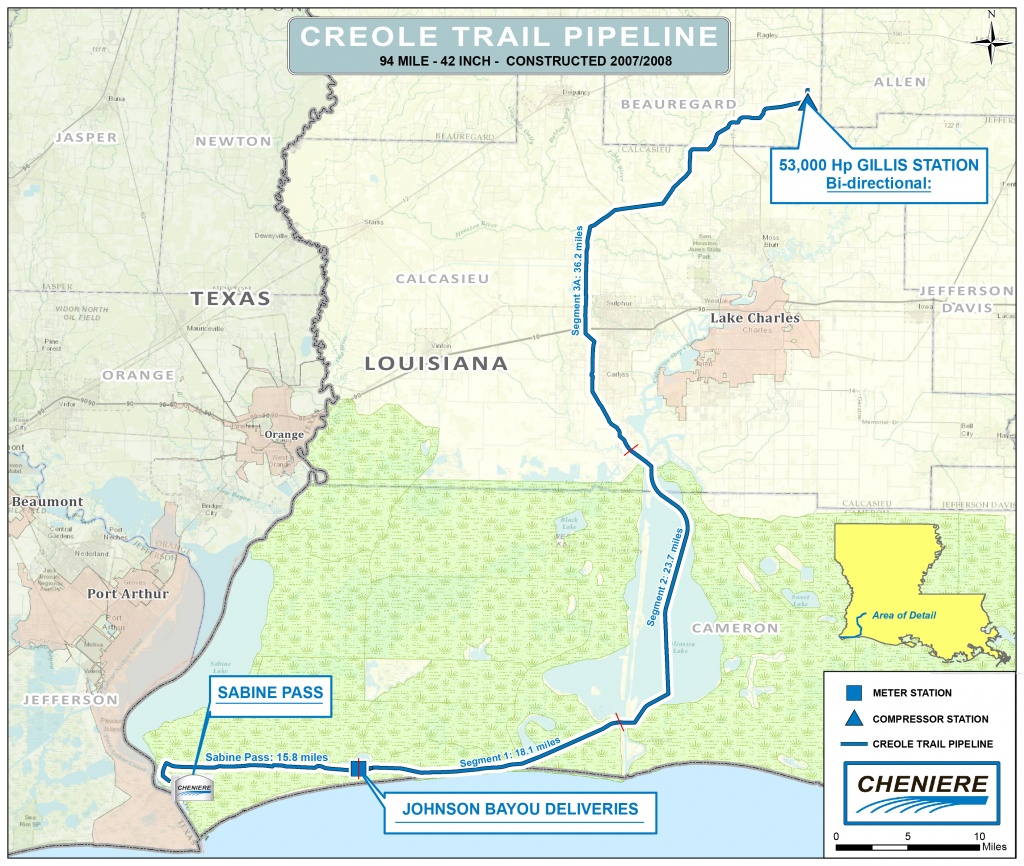 Creole Trail Pipeline | Cheniere Energy - Florida Gas Pipeline Map