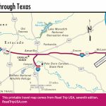 Crossing The Texas Panhandle On Route 66 | Road Trip Usa   Route 66 Texas Map