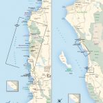 Cruz Of Santa – Map California Coast Usa District Kxpziu   Map Of La California Coast