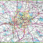 Dallas Area Road Map   Printable Map Of Dfw Metroplex