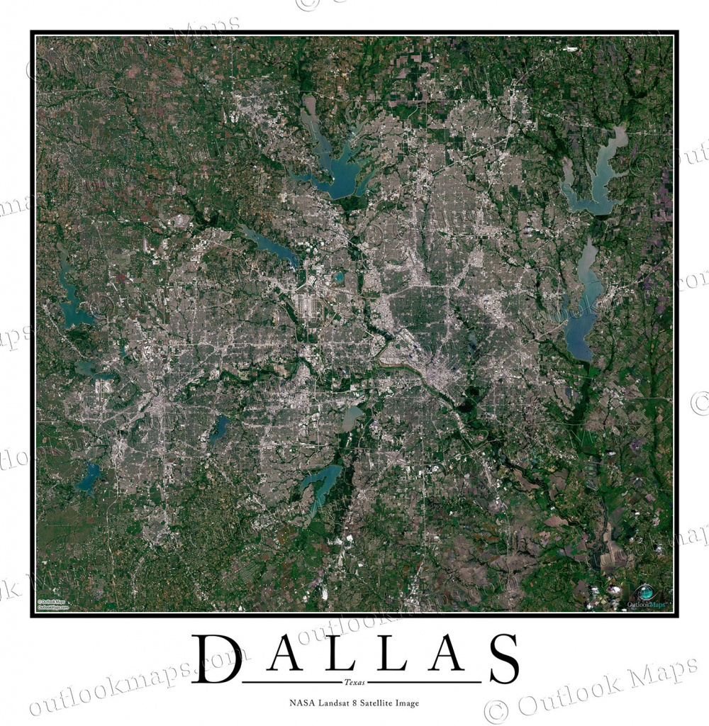 google map satellite dallas tx