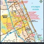 Daytona Beach, Florida Area Map Stock Photo 139162133   Avopix   Map Of Daytona Beach Florida
