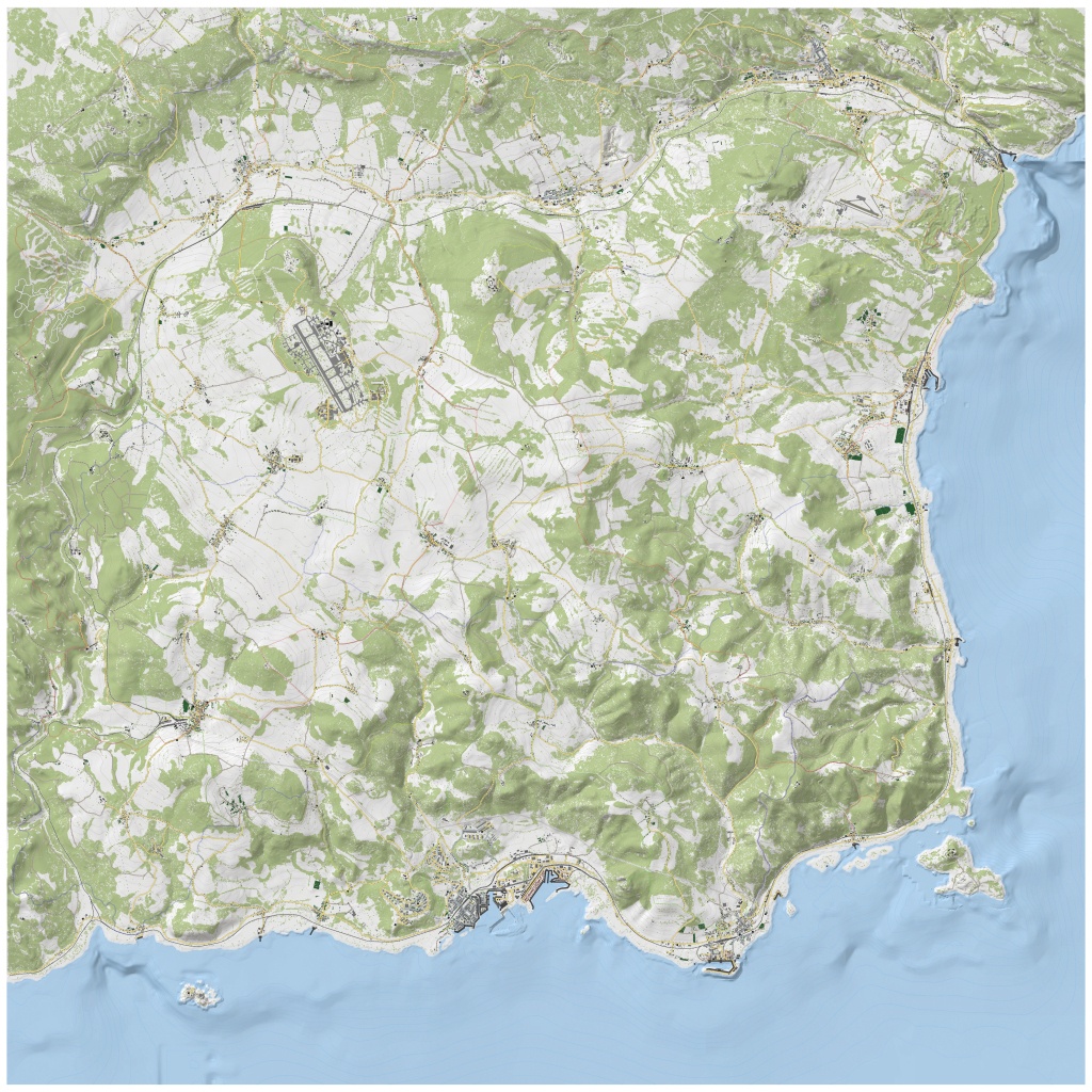 Dayz Sa/ 1.0 / Print Map / No Names / 4000X4000Px(141X141Cm - Printable Dayz Standalone Map