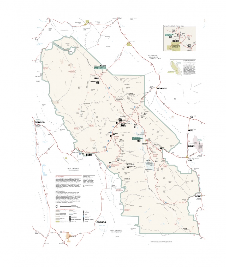 Death Valley Maps | Npmaps - Just Free Maps, Period. - Death Valley California Map