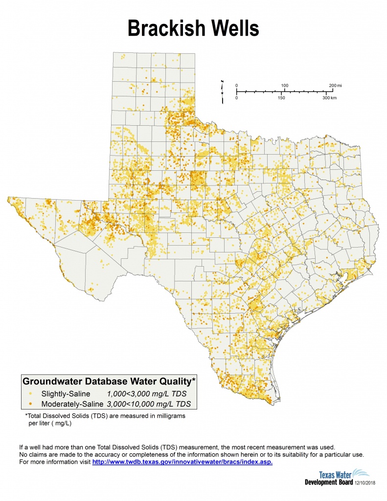 Desalination Documents - Innovative Water Technologies | Texas Water - Texas Water Well Map