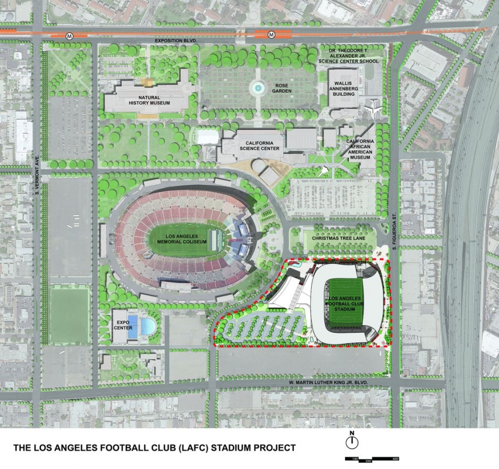 Design: Banc Of California Stadium – Stadiumdb - Banc Of California Stadium Map