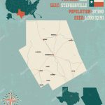 Detailed Map Erath County Texas Usa — Stock Vector © Malachy666   Erath County Texas Map