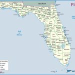 Detailed Map Florida Cities | Sitedesignco   Florida City Map Outline