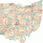 Detailed Map Of Ohio Free | Canvas | Ohio Map, State Map, Us State Map   Printable State Maps