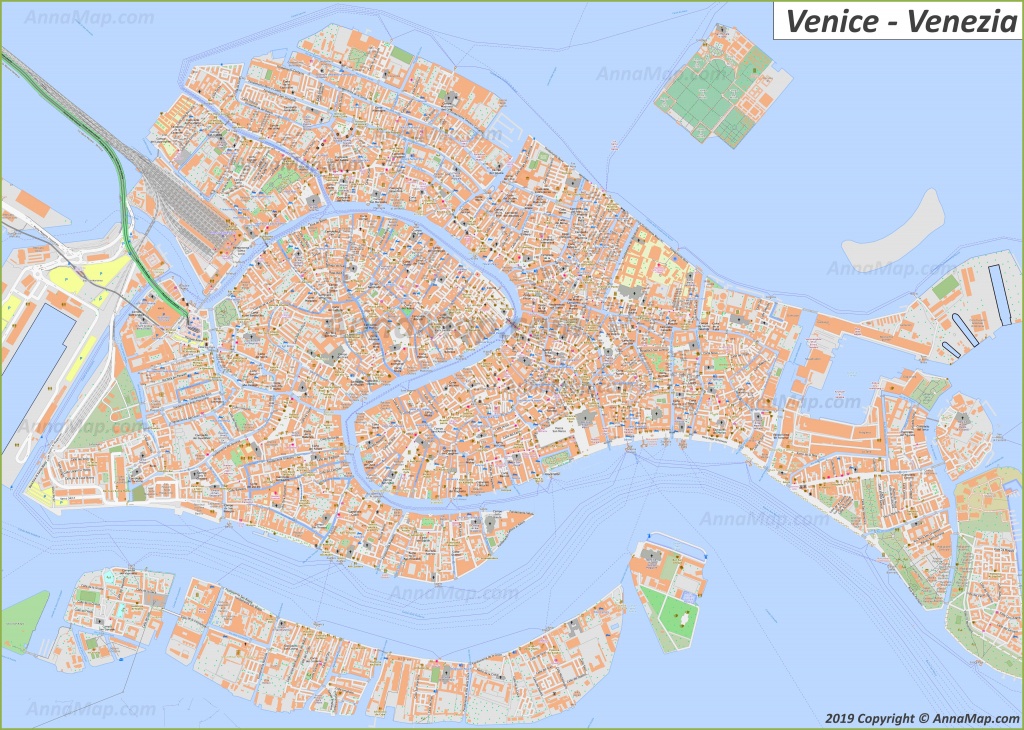 Printable Map Of Venice Italy | Free Printable Maps