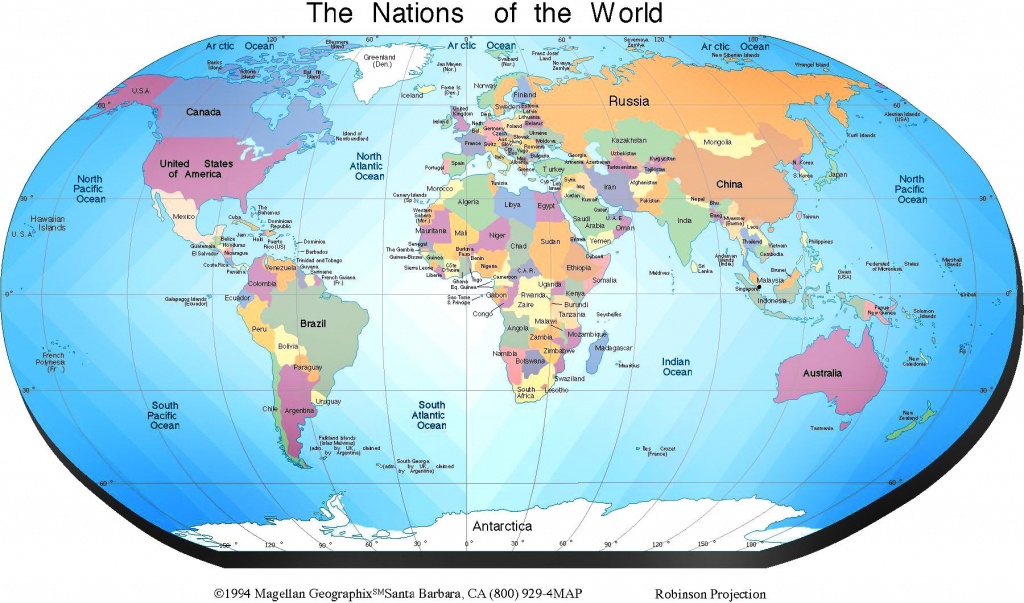 Diagram Album Printable Map Of The World With Countries Labeled For - Printable Earth Map