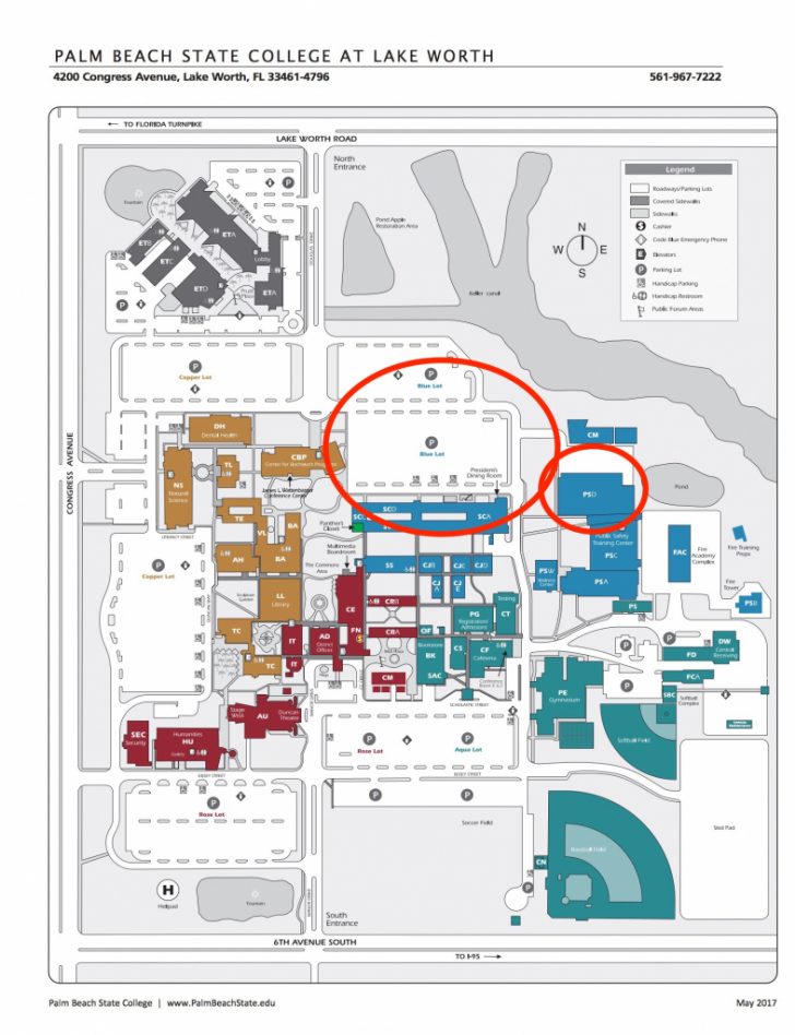 State College Of Florida Bradenton Campus Map