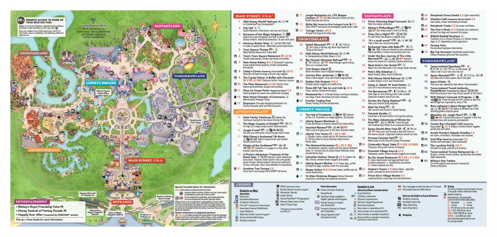 Disney World Maps • Wdw Travels - Printable Epcot Map 2017