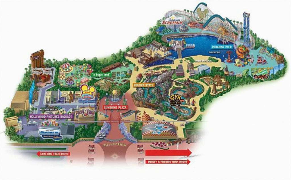 Disneyland California Google Maps Maps Of Disneyland Resort In - Anaheim California Google Maps