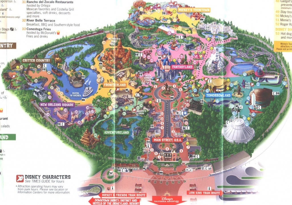 Disneyland Map 2006 | Places I&amp;#039;ve Been And Loved | Disneyland - Disneyland Paris Map Printable