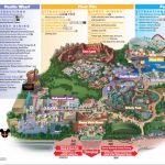 Disneyland Park Map In California, Map Of Disneyland   California Adventure Map 2017