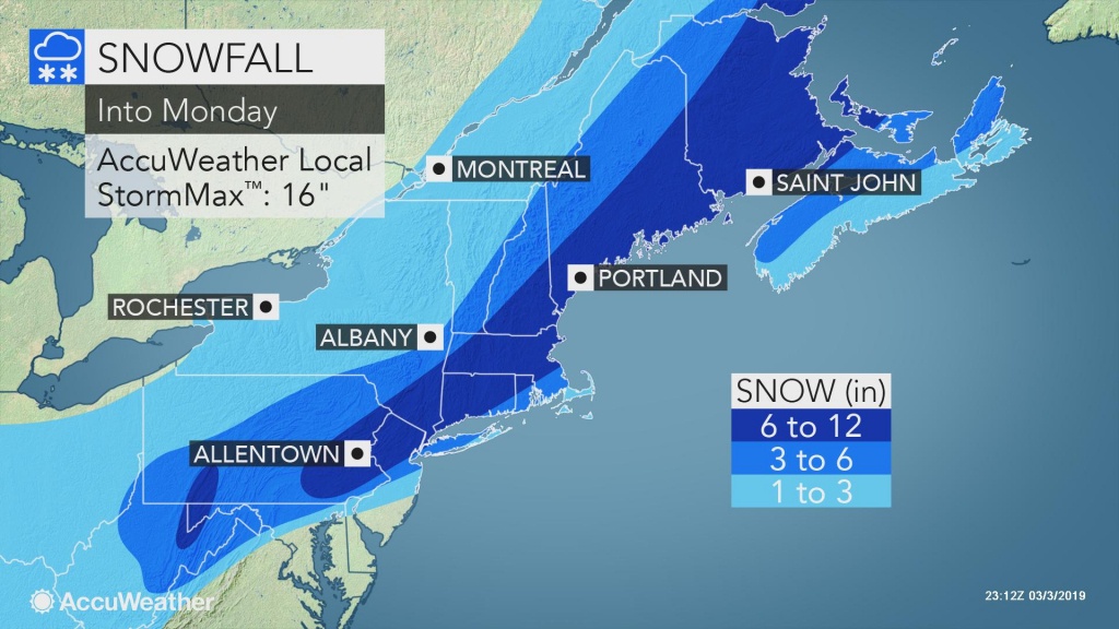 Disruptive Northeastern Us Snowstorm To Continue Into Monday - Florida Radar Map