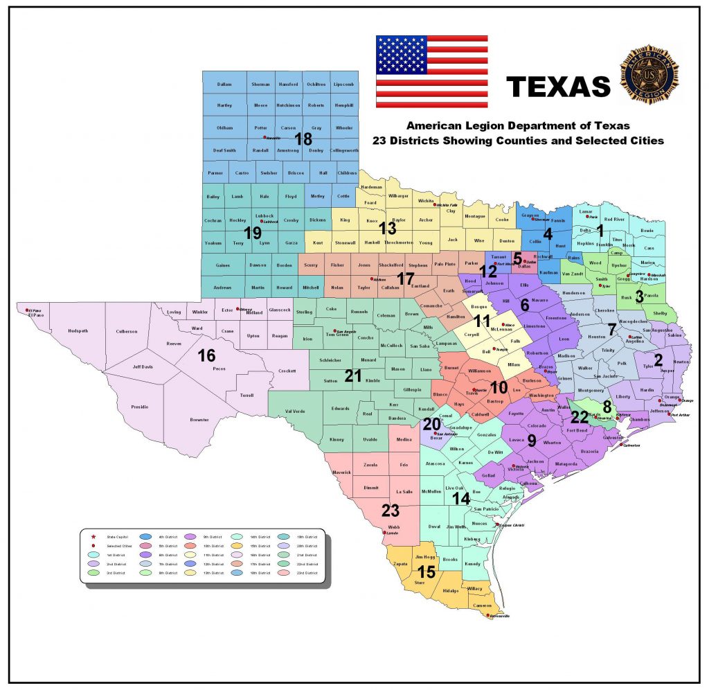 District Map Of Texas | My Blog - Texas District Map | Free Printable Maps