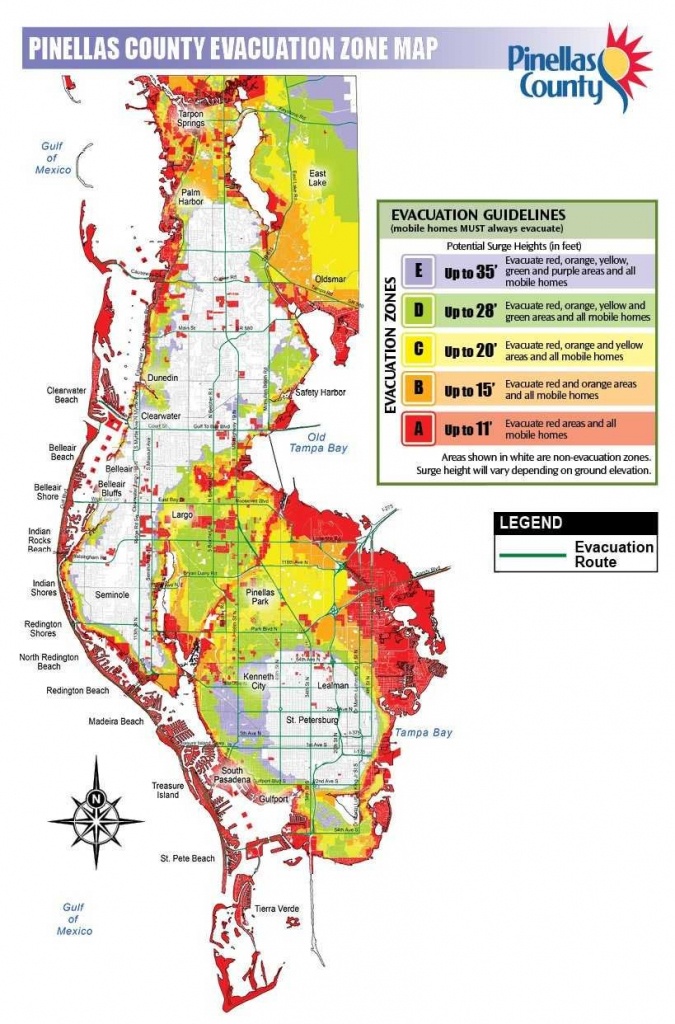 Florida Elevation Map By County - Free Printable Maps