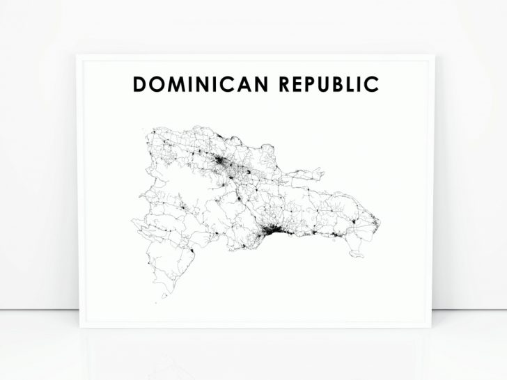Printable Map Of Dominican Republic