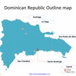 Dominican Republic Map Templates   Free Powerpoint Templates   Free Printable Map Of Dominican Republic